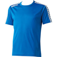 アリーナ　チームラインTシャツ　S　ブルー　1枚　DS ARN6331 BLU　デサント（直送品）