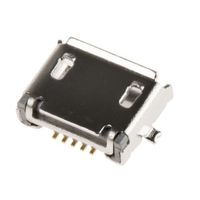 Amphenol FCI USBコネクタ Micro AB タイプ， メス 表面実装 10104111-0001LF（直送品）