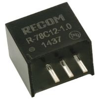 RECOM Power Recom スイッチングレギュレータ，定格:12W R-78C12-1.0 1個（直送品）