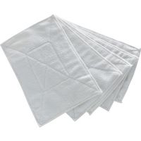 トラスコ中山 TRUSCO マイクロファイバーカラー雑巾(5枚入) 白 MFCT5P-W 1袋(5枚) 245-1977（直送品）