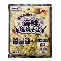 「業務用」 マルハニチロ 麺が自慢の海鮮塩焼そば　1kg×6袋×2ケース（直送品）