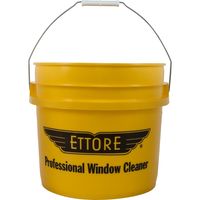 【ガラス清掃用品】ETTORE（エトレ） 丸形バケツ 13L 82222 1個（直送品）