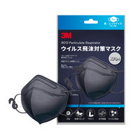 スリーエムジャパン （3M）3M KF94 ウイルス飛沫対策マスク 不織布 ふつうサイズ 黒 1枚入×10個 KF94BK1