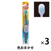 プレミアムケア 歯の美白 6列レギュラー ふつう 1セット（3本） 幅広ヘッド エビス 歯ブラシ