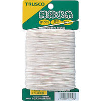 トラスコ中山 TRUSCO 純綿水糸 線径1.2mm 100m巻 MI-8100M 1セット(6個:1個×6巻) 215-4234（直送品）