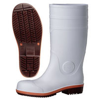 ミドリ安全 耐滑 耐油 耐薬 小指保護 安全長靴 PHG1000スーパー 23.0cm ホワイト 2140007005 1足（直送品）