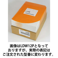 東洋印刷 ナナワード 粘着ラベルワープロ＆レーザー用 白 A4 10面 1箱 LDW10B（直送品）