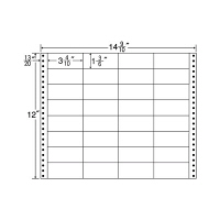 東洋印刷 ナナフォーム タックフォームラベル 白 32面 1箱 MT14P（直送品）