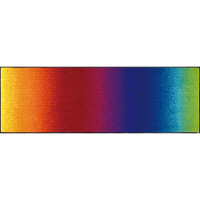 wash+dry薄型で丈夫な洗える玄関マット Rainbow 60×180cm J011C 1枚 クリーンテックス・ジャパン（直送品）