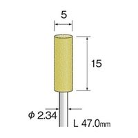 ミニター 研磨用ゴム砥石 WA ハード #180 φ5 DB1331 1袋(10本)（直送品）