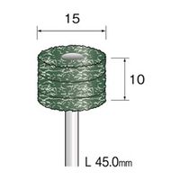 ミニター クッションサンダー 積層 #240 φ15 EA5022 1袋(3個)（直送品）