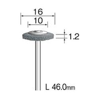 ミニター 金属ブラシ ホイール ステンレス φ16 FC4063 1袋(10個)（直送品）
