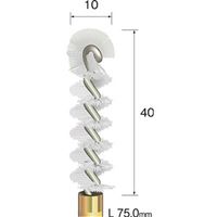 ミニター　スパイラルホールブラシ　Ｕ型　砥粒入りナイロン　ＦＤ