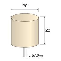 ミニター フェルトバフ ソフト φ20 GA2110 1袋(10個)（直送品）