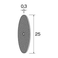 ミニター カッティング砥石 WA φ25×0.3 MC2012 1袋(10個)（直送品）