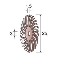 ミニター ラバーブラシ #36 φ25 NA3551 1パック(20個)（直送品）