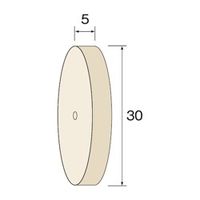 ミニター フェルトホイール φ30 NA4633 1パック(10個)（直送品）