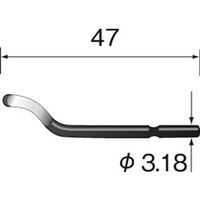 ミニター スクレーパー 替刃 ハイス RD6112 1袋(5個)（直送品）