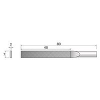 ミニター ヤスリ 粗目 平 SA4022 1袋(5個)（直送品）