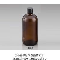 アズワン セーフティボトル 茶褐色・遮光タイプ 450mL Q111A0-024C 1セット(4本) 2-4961-02（直送品）