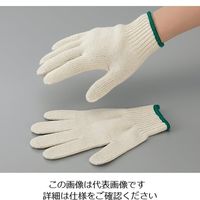 アズワン 純綿 軍手 フリーサイズ 12双入 750 1セット(60双:12双×5箱) 2-9815-01（直送品）