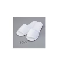 アズワン 使い捨てスリッパ(ホワイト/1足入) 8-1345-01 1セット(25足)（直送品）