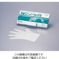 アズワン サニーノール手袋 エコロジー 白 ショート L 200枚入 6-9730-01 1セット(400枚:200枚×2箱)（直送品）