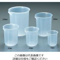 日本メデカルサイエンス PPビーカー 100mL 1セット（30個） 2-3954-01（直送品）