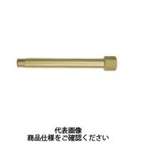 栗田製作所 ロングニップル LN1/4x100 1セット(3個)（直送品）