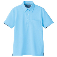 ボンマックス レディス吸水速乾ポロシャツ（花柄A） ブルー L FB4018L（直送品）