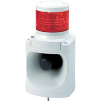 パトライト LED積層信号灯付き電子音報知器 色:赤 LKEH-120FA-R 1台 751-4646（直送品）