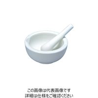 東京硝子器械 TGK 乳鉢磁製並150mm 乳棒付 194543104 1組 495-4190（直送品）