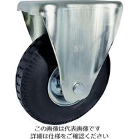 ヨドノ ノーパンク発泡ゴムタイヤ固定車付 HAL-WK300X4 1個 362-2037（直送品）