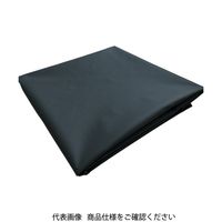 トラスコ中山 TRUSCO ターポリンシート ブラック 1800X3600 0.35mm厚 TPS1836-BK 1枚 765-4286（直送品）