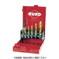 RUKO ショートタイプ六角軸タッピングドリル チタン セット ショートタイプ R270021T 1セット 767-0338（直送品）