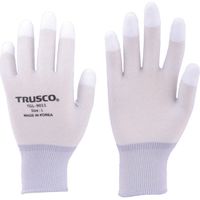 トラスコ中山 TRUSCO カーボン・ナイロンインナー手袋PU指先コート M TGL-9011-M 1双 770-1110（直送品）