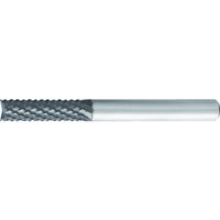 三菱マテリアル 三菱 10枚刃ダイヤモンドコーティングクロスニックCFRP加工用 超硬スクエアエンドミル8mm DFCJRTD0800 1本（直送品）