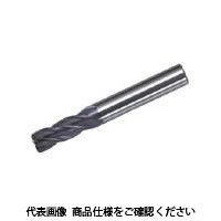 三菱マテリアル 三菱K 4枚刃ミラクル 超硬スクエアエンドミルロング刃長(L)8mm VC4JRBD0800R0050 1本 120-2405（直送品）