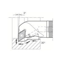 京セラ（KYOCERA） 京セラ 内径加工用ホルダ E12Q-SDUCR07-16A-2/3 1個 647-7585（直送品）