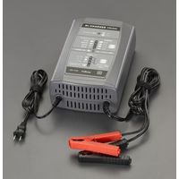 エスコ AC100V バッテリー充電器 EA815YS-34 1台（直送品）