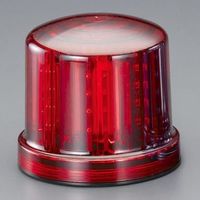 エスコ [単3x4本] LED回転灯(赤色) EA983FS-41A 1個（直送品）