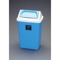 エスコ 21.5L ダストボックス(フタ付) EA995A-47 1セット(2個)（直送品）