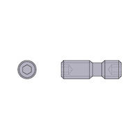 三菱マテリアル 三菱 切削工具用部品 クランプねじ LS6 1個 667-4348（直送品）