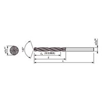 タンガロイ（Tungaloy） ドリル（LE） DSW076-043-08DI5:AH725（直送品）