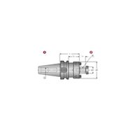 タンガロイ（Tungaloy） ツーリング機器（MZ） BT40SEM27X45 1個（直送品）