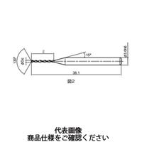 京セラ（KYOCERA） ファインマイクロドリル FDM-039M（1）:A 1本（直送品）