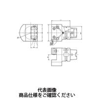 京セラ（KYOCERA） 複合加工機用旋削工具 T100H-S2525-105F 1個（直送品）