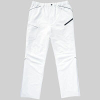 KAZEN adidas（アディダス）メンズパンツ 医療白衣 ホワイト S SMS301-10（直送品）