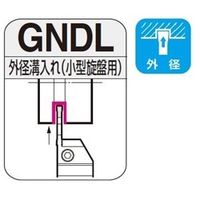 住友電工ハードメタル SEC- 溝入れバイト GNDLR3232P-525 1本（直送品）