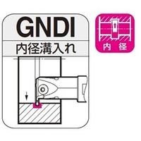 住友電工ハードメタル SEC- 溝入れバイト GNDIR4050-T411 1本（直送品）